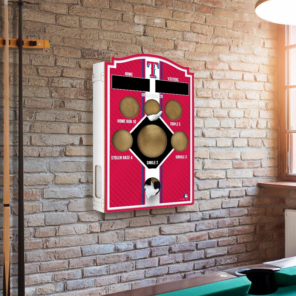 fan creations Brightline MLB Texas Rangers Wall Bean Bag Toss