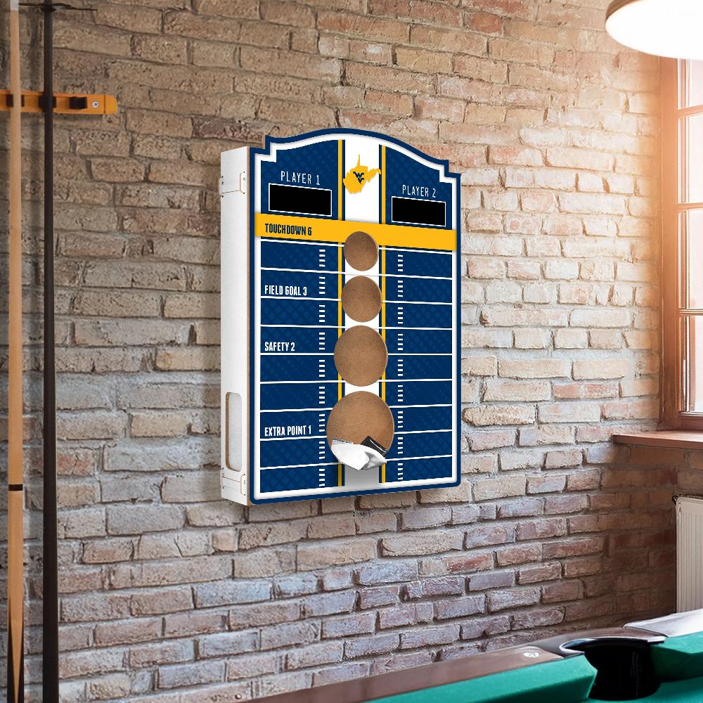 fan creations Brightline NCAA West Virginia University Wall Bean Bag Toss