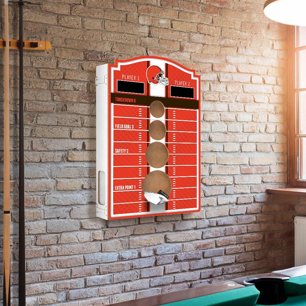 fan creations Brightline NFL Cleveland Browns Wall Bean Bag Toss