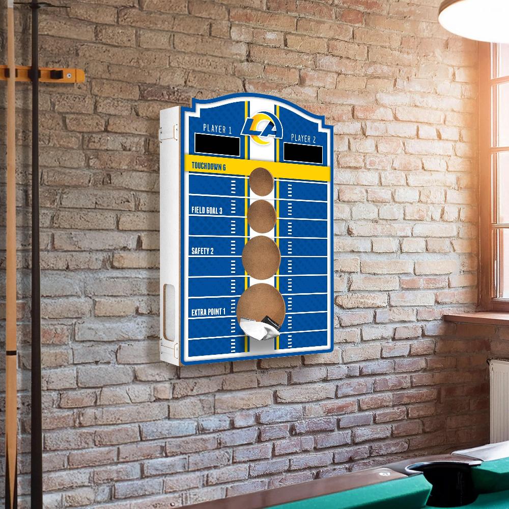 fan creations Brightline NFL Los Angeles Rams Wall Bean Bag Toss