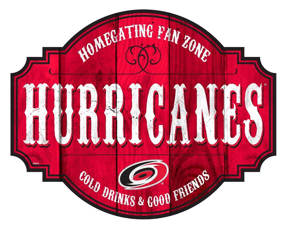 fan creations Carolina Hurricanes Homegating Tavern 24in Sign