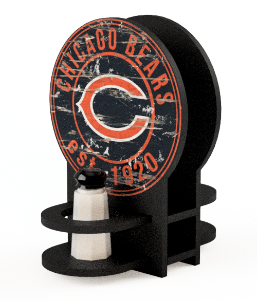 fan creations Chicago Bears Team Circle Napkin Holder