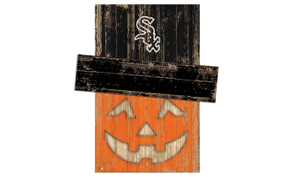 fan creations Chicago White Sox Pumpkin Head With Hat