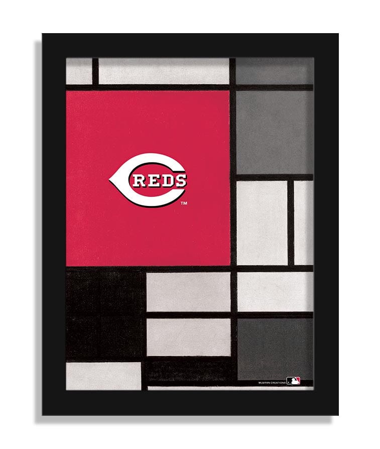 fan creations Cincinnati Reds Team Composition 12x16 (fine art)