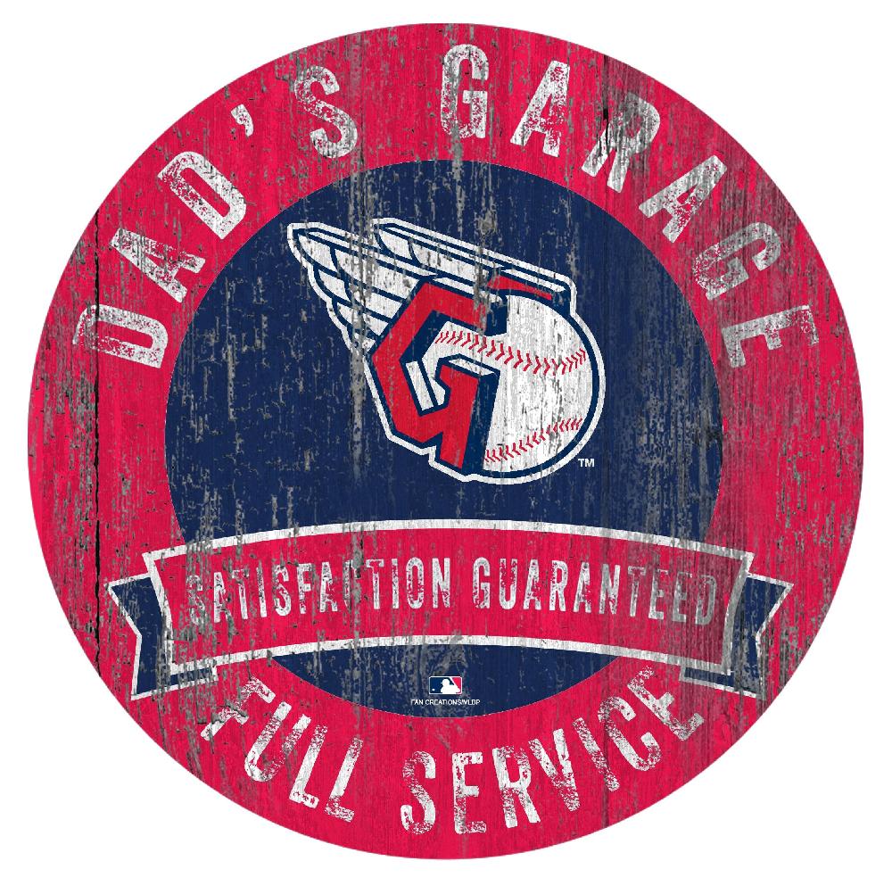 fan creations Cleveland Guardians Dad's Garage Sign