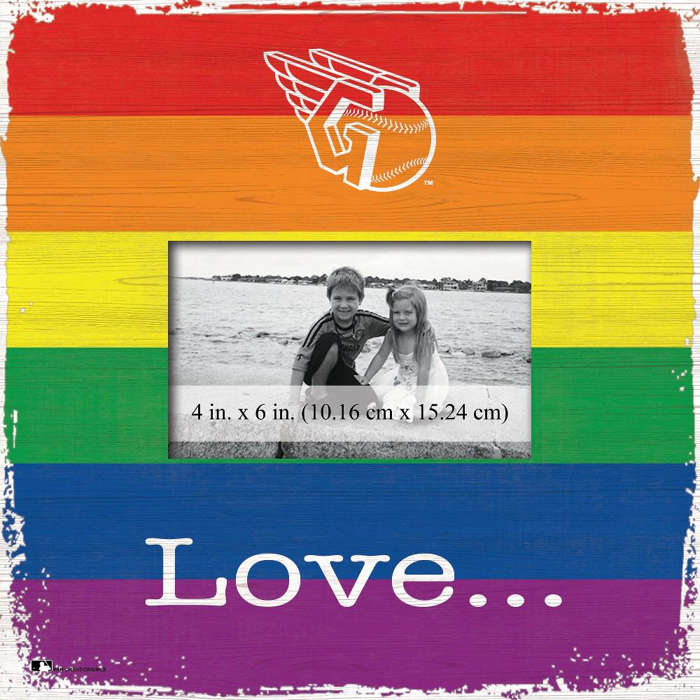 fan creations Cleveland Guardians Love Pride 10x10 Frame