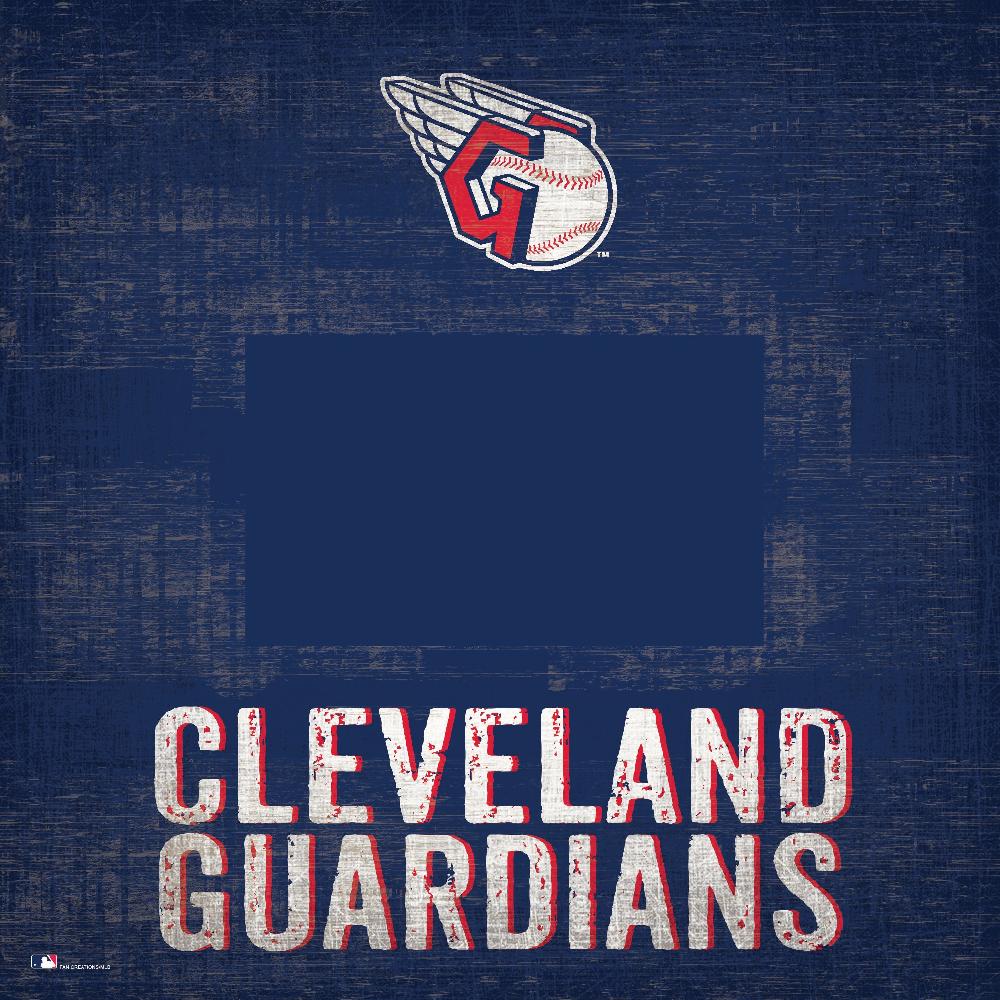 fan creations Cleveland Guardians Team Name 10x10 Frame