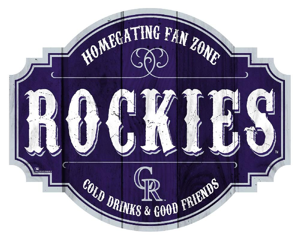 fan creations Colorado Rockies Homegating Tavern 12in Sign