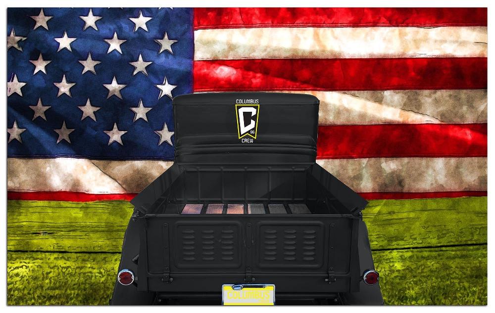fan creations Columbus Crew SC Patriotic Retro Truck 11x19