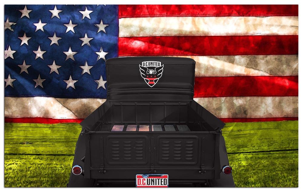 fan creations D.C. United Patriotic Retro Truck 11x19