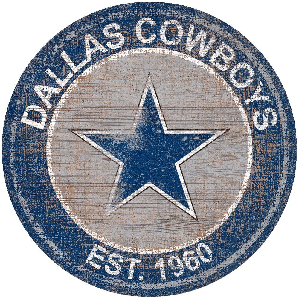 fan creations Dallas Cowboys Heritage Logo 24" Circle