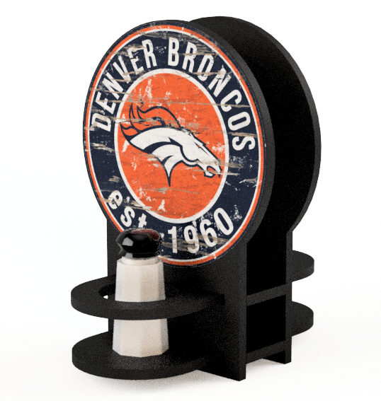 fan creations Denver Broncos Team Circle Napkin Holder