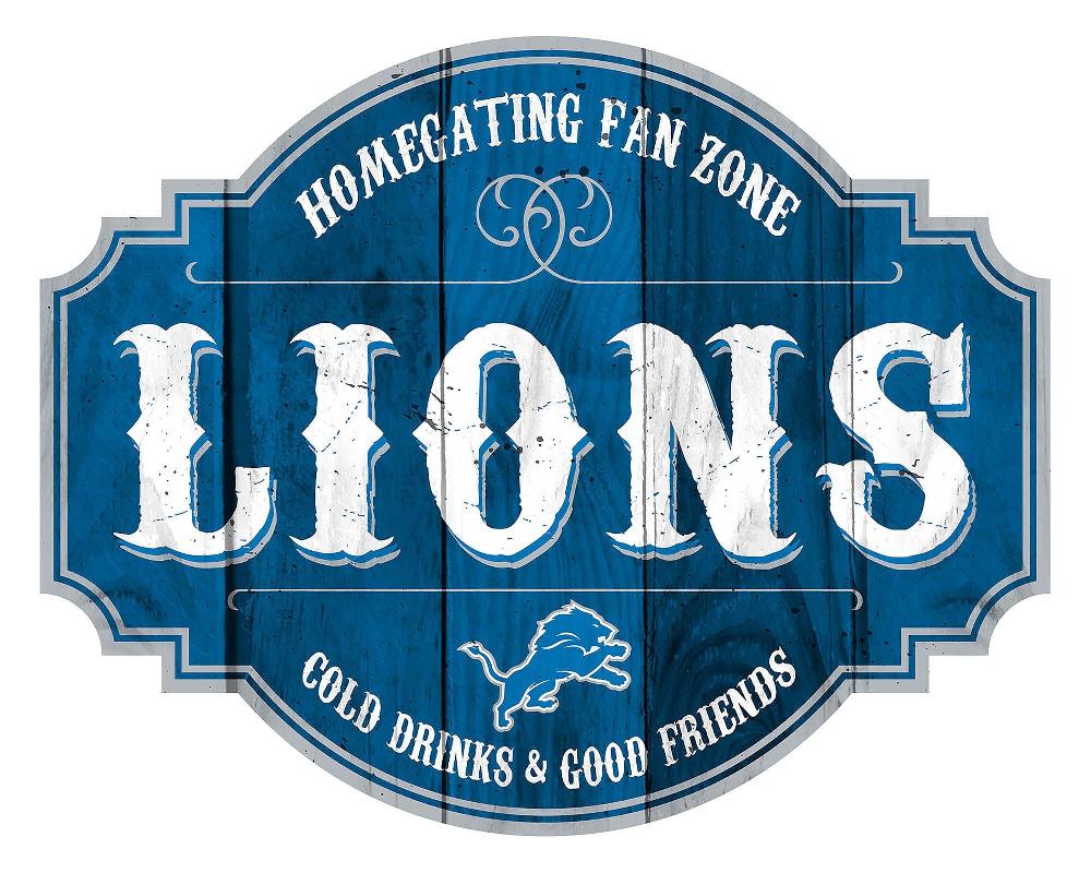 fan creations Detroit Lions Homegating Tavern 24in Sign