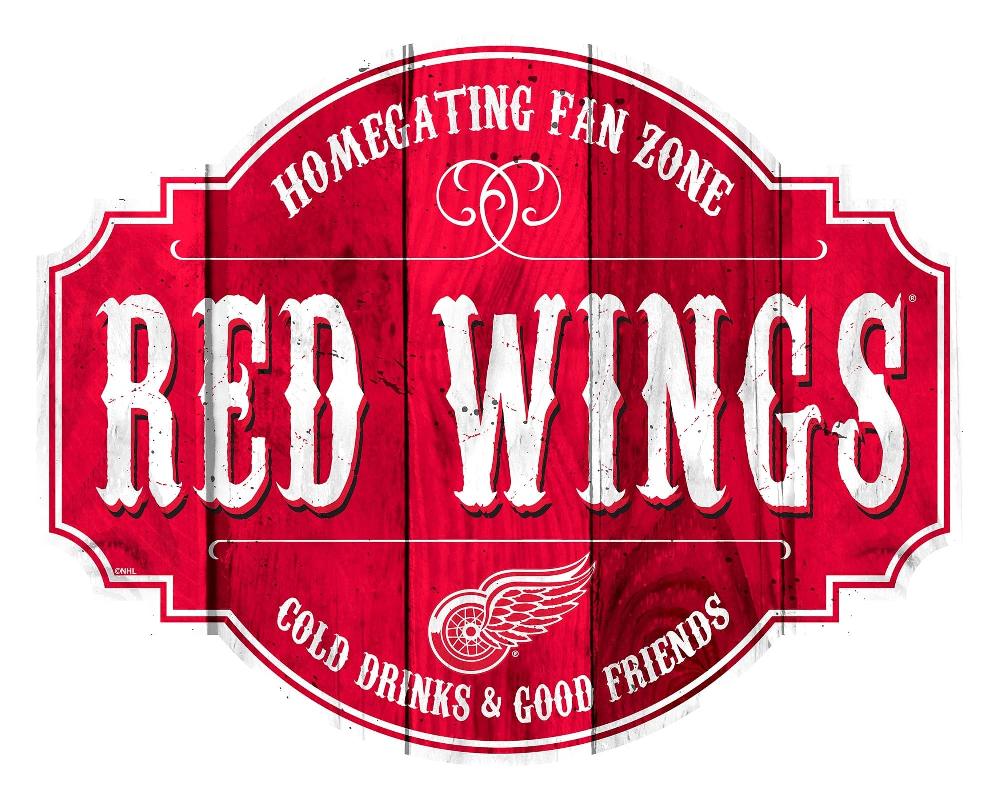 fan creations Detroit Red Wings Homegating Tavern 24in Sign
