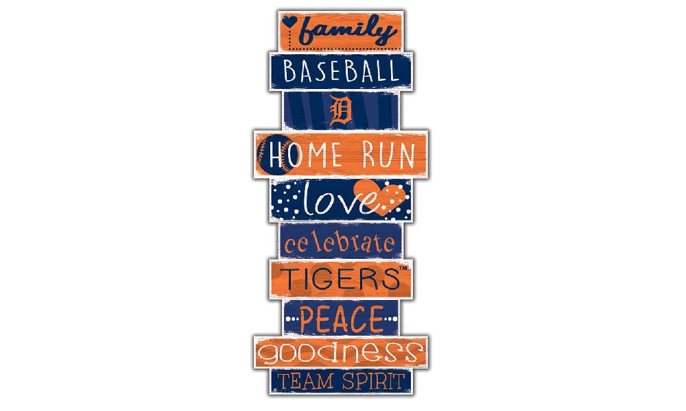 fan creations Detroit Tigers Celebration Stack 24" Sign
