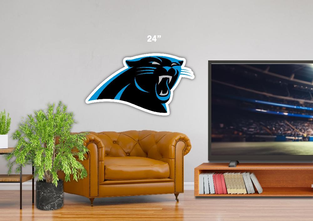 fan creations 24" NFL Carolina Panthers Logo Cutout