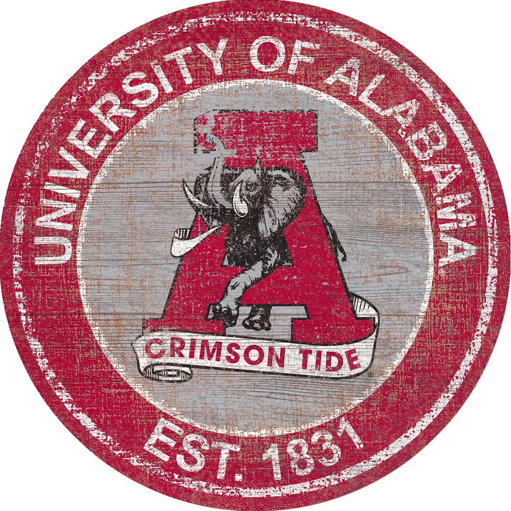 fan creations Alabama Heritage Logo 24" Circle
