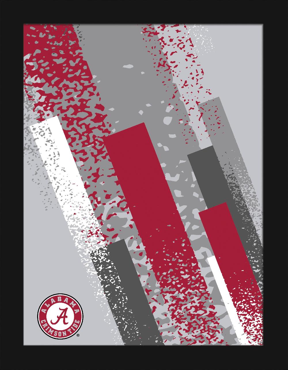 fan creations Alabama Team Color 12x16
