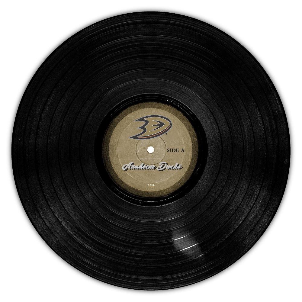 fan creations Anaheim Ducks Vinyl 12in Circle