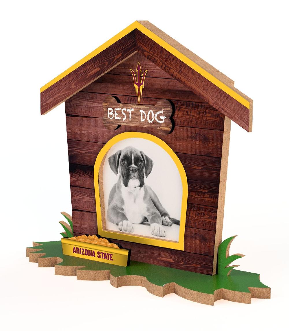 fan creations Arizona State Dog House Frame