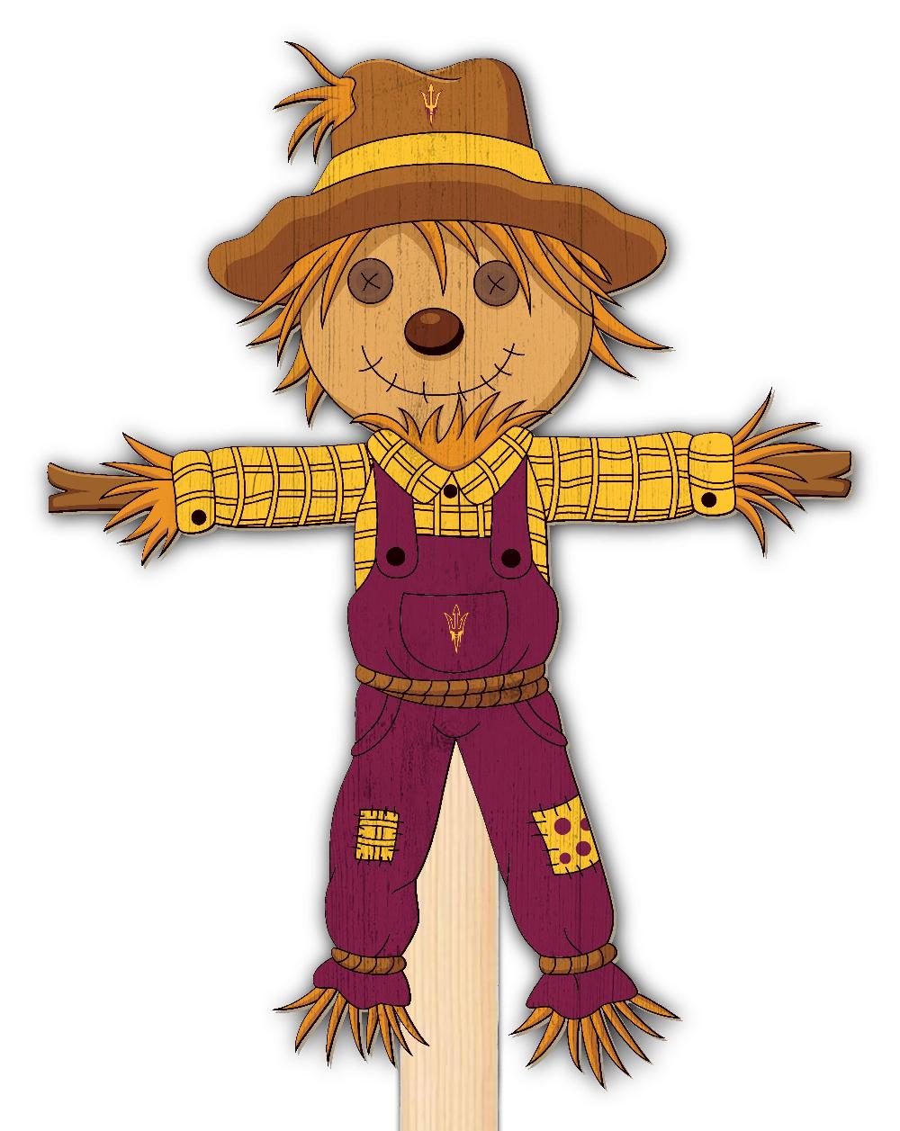 fan creations Arizona State Scarecrow Yard Stake