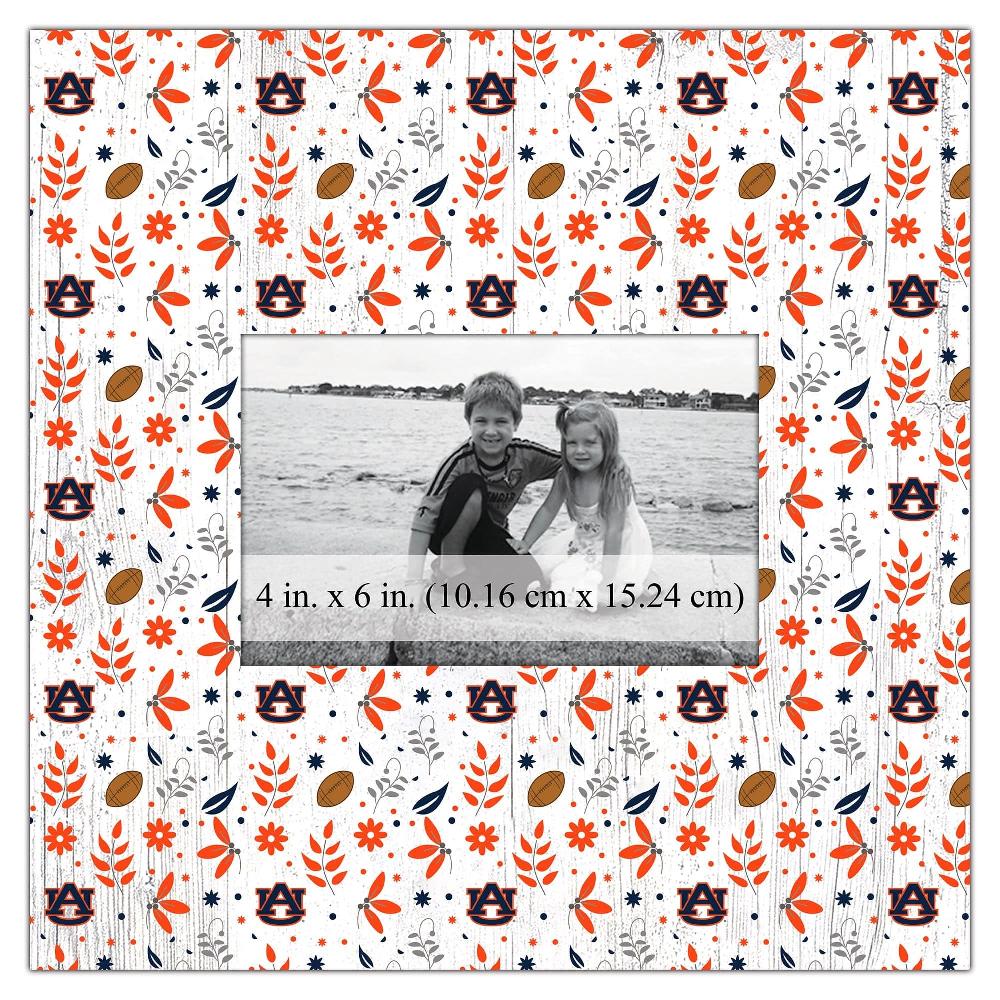 fan creations Auburn Floral Pattern 10x10 Frame