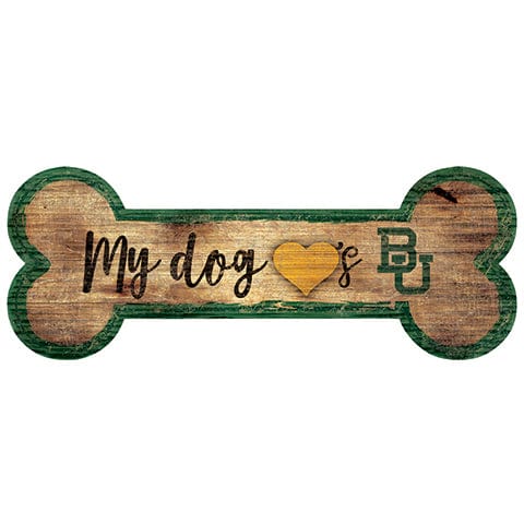 fan creations Baylor Dog Bone Sign