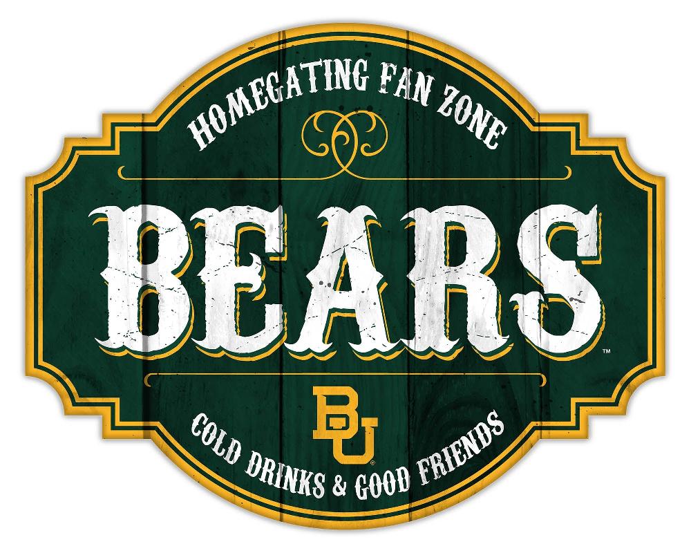 fan creations Baylor Homegating Tavern 12in Sign
