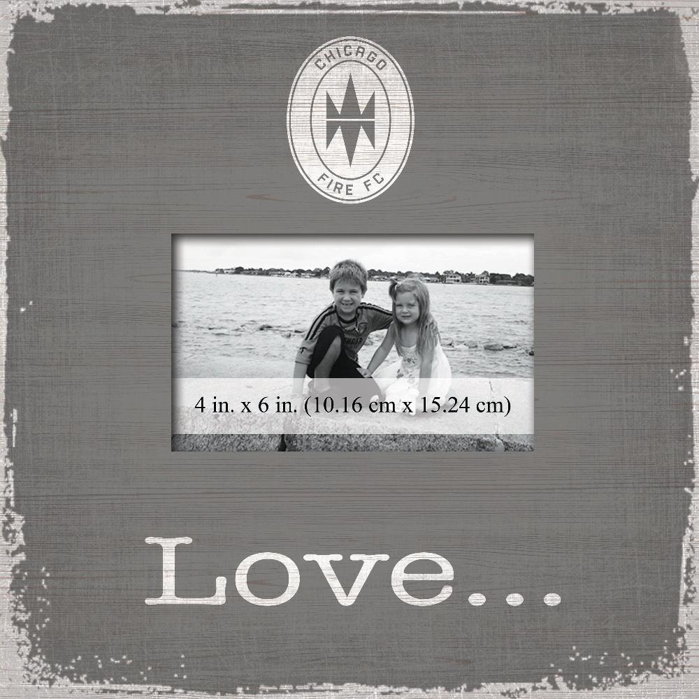 fan creations Chicago Fire Love Picture Frame