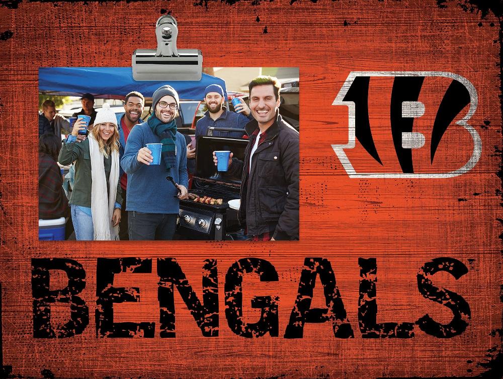 fan creations Cincinnati Bengals Team Clip Frame