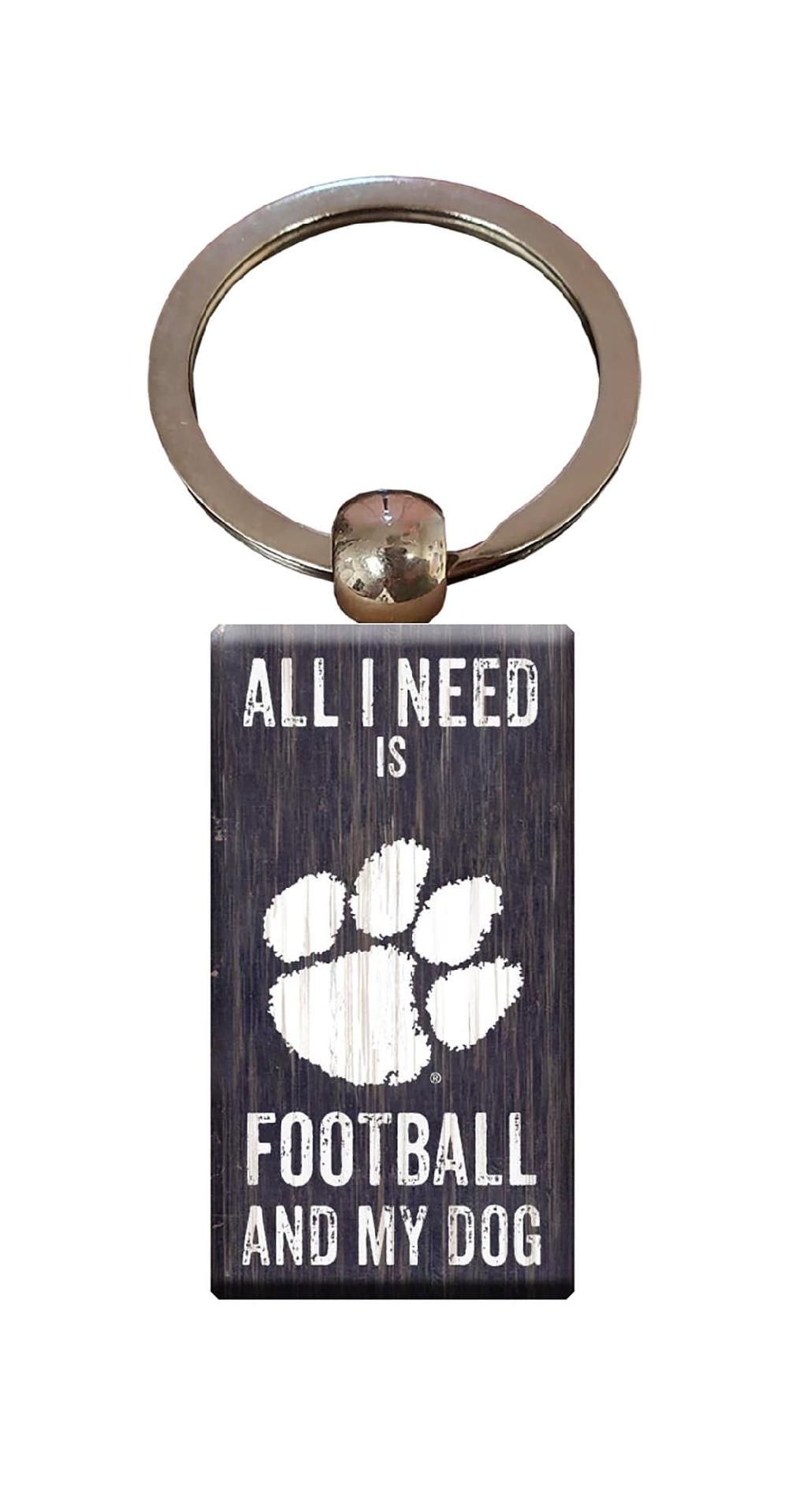 fan creations Clemson All I Need Keychain