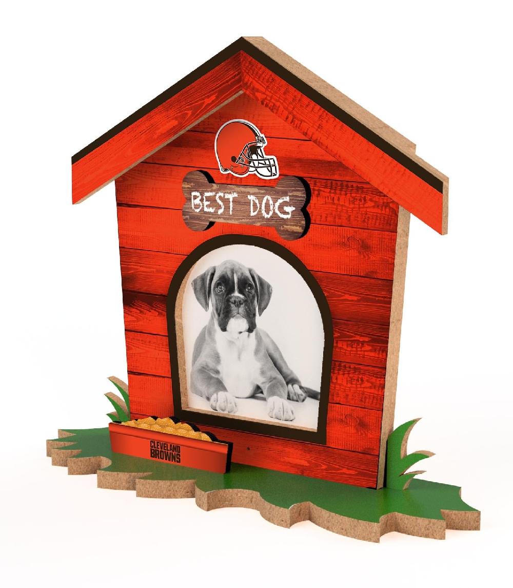 fan creations Cleveland Browns Dog House Frame