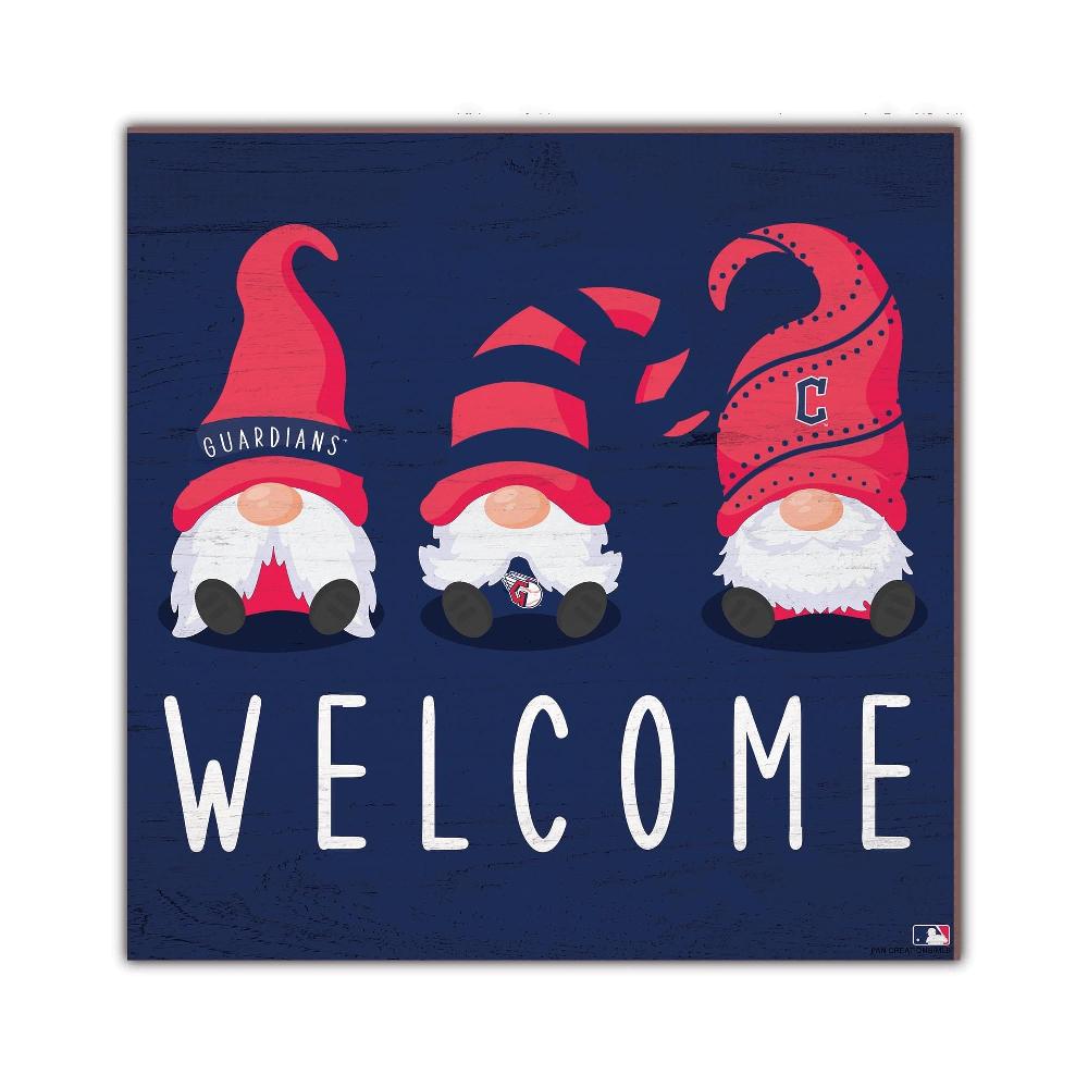fan creations Cleveland Guardians Welcome Gnomes
