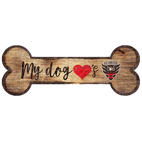 fan creations D.C. United Dog Bone Sign