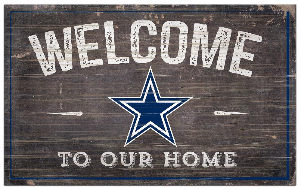 fan creations Dallas Cowboys 11x19in Welcome Sign