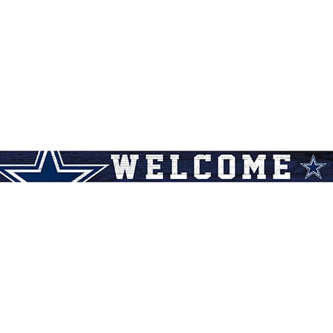 fan creations Dallas Cowboys 16in. Welcome Strip