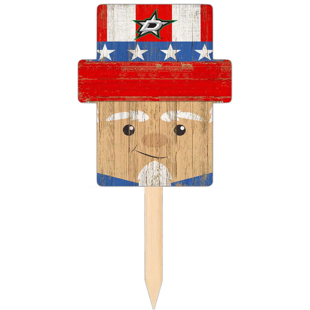 fan creations Dallas Stars Uncle Sam Head Yard