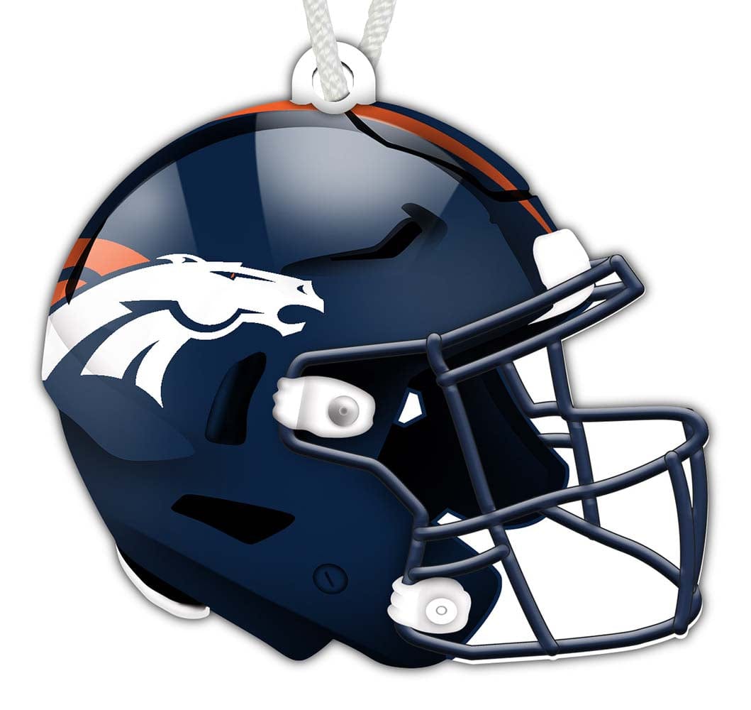 fan creations Denver Broncos Helmet Ornament