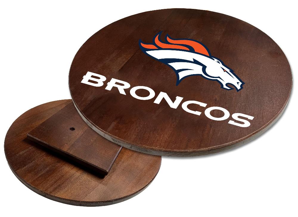 fan creations Denver Broncos Logo Lazy Susan