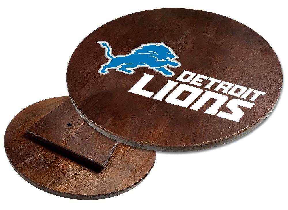 fan creations Detroit Lions Logo Lazy Susan
