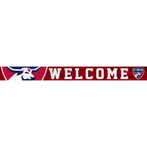 fan creations FC Dallas 16in. Welcome Strip