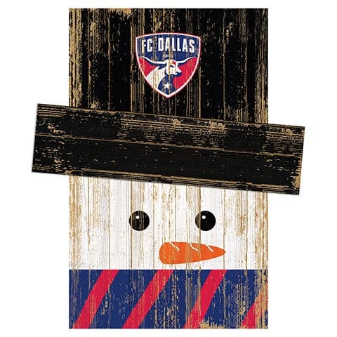 fan creations FC Dallas Snowman Head