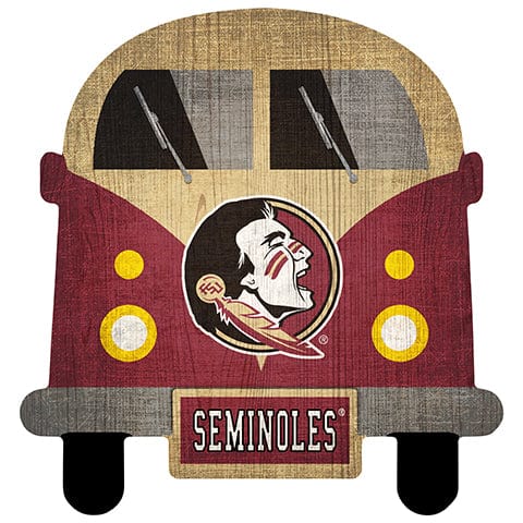 fan creations Florida State 12" Team Bus Sign