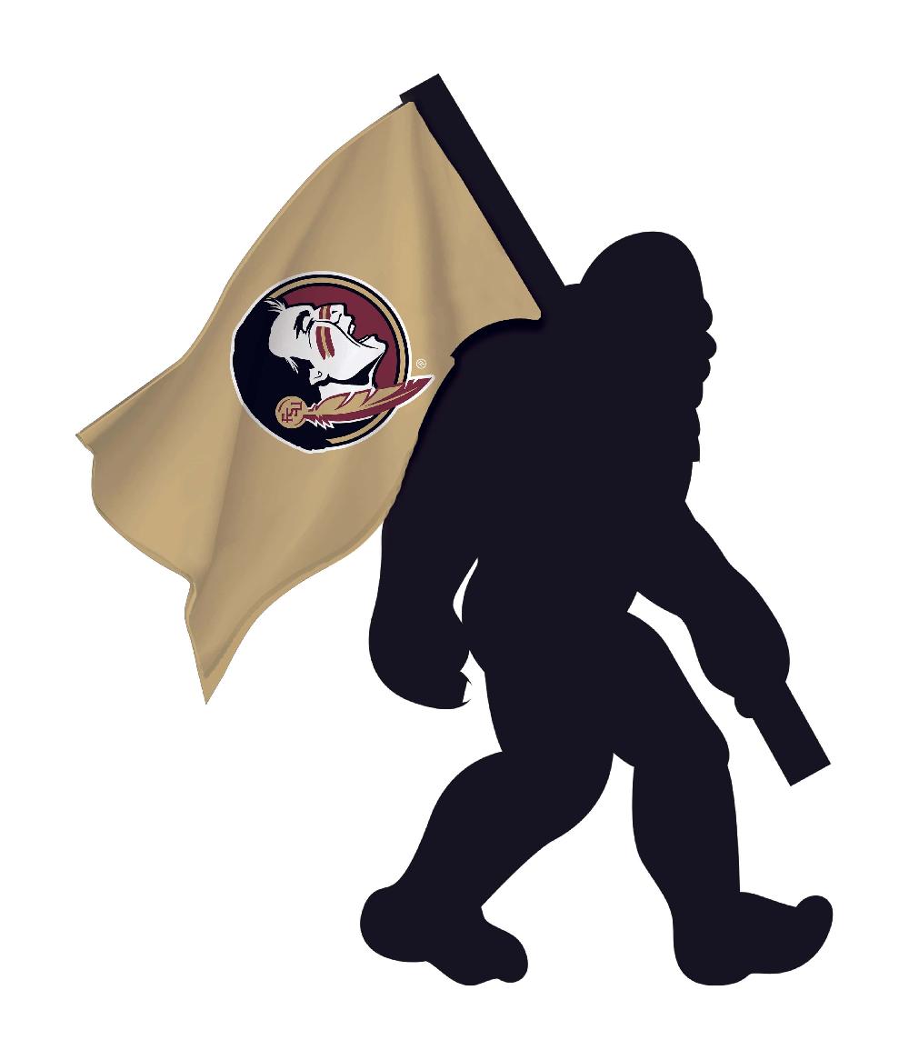 fan creations Florida State 18 inch Bigfoot Cutout