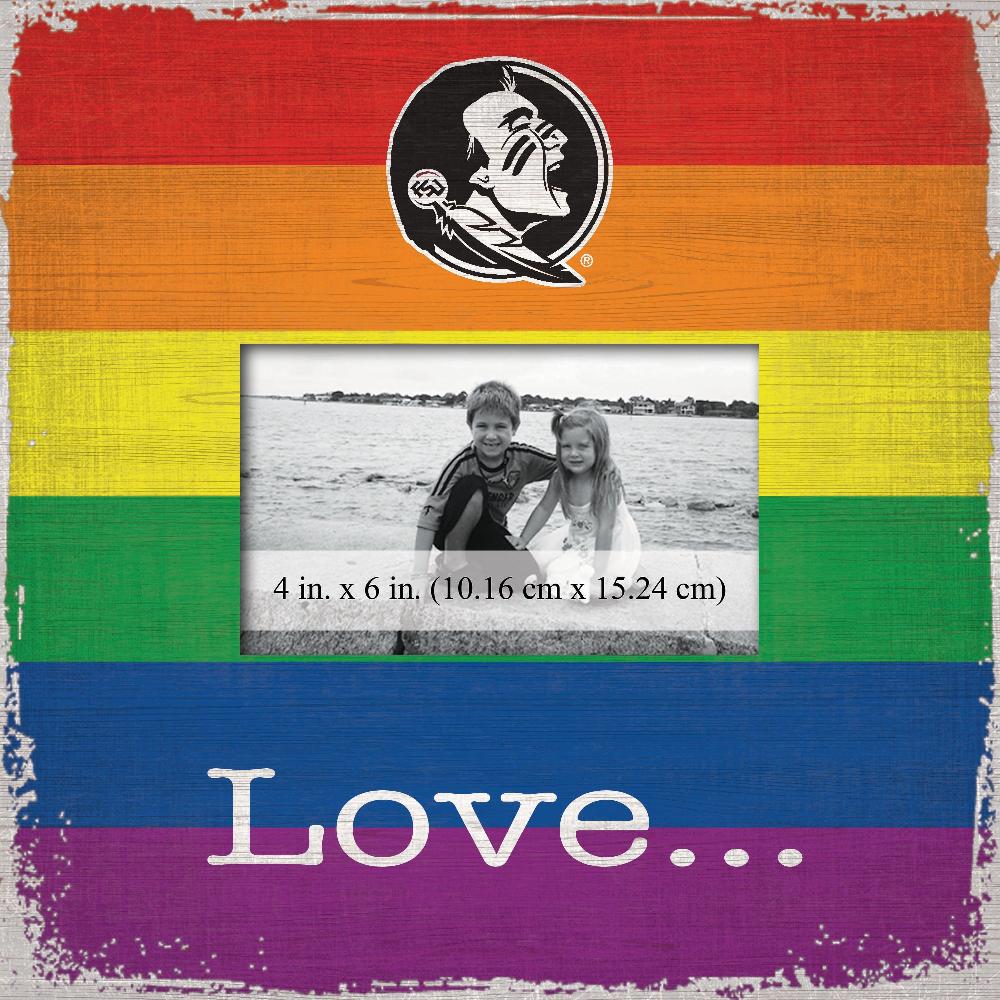 fan creations Florida State Love Pride 10x10 Frame