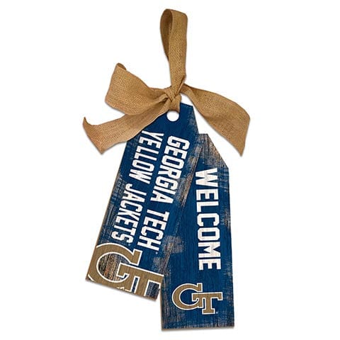 fan creations Georgia Tech 12" Team Tags