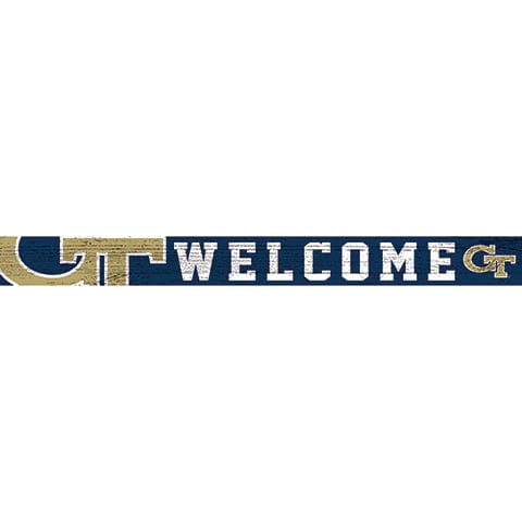 fan creations Georgia Tech 16in. Welcome Strip