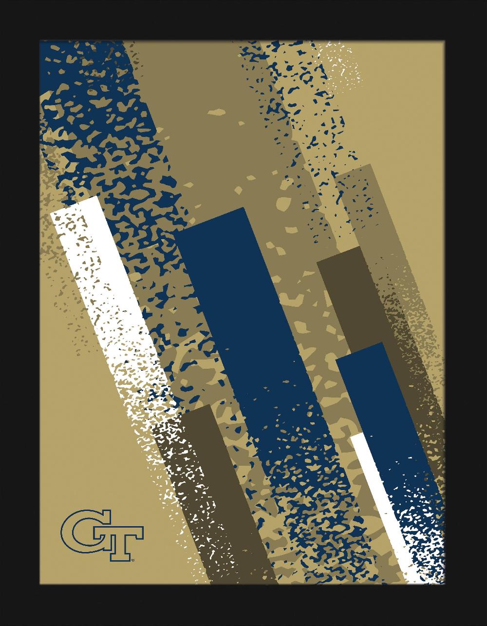 fan creations Georgia Tech Team Color 12x16