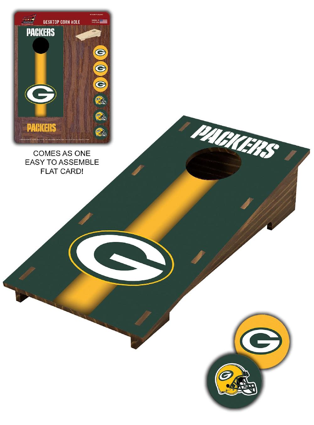 fan creations Green Bay Packers Desktop Cornhole
