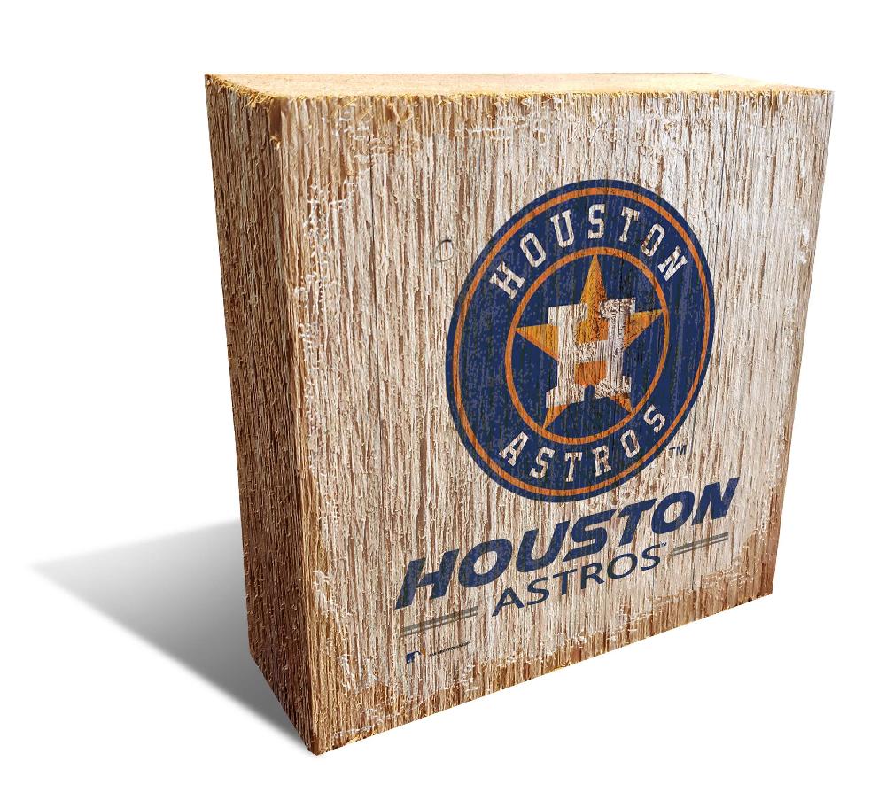 fan creations Houston Astros Team Logo Block